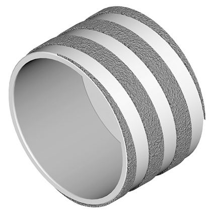 80 mm x 50 mm M14 Drum Medium (1400) for Stripe-Scratcher Weha USA